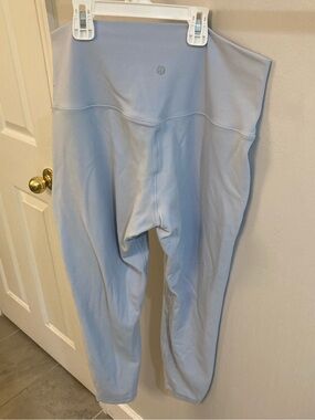 Lululemon Align Women's Light Blue High-Rise Ankle length Leggings size 12